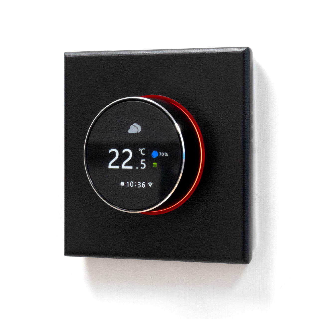 Adept Smart Dial WiFi Thermostat - Black