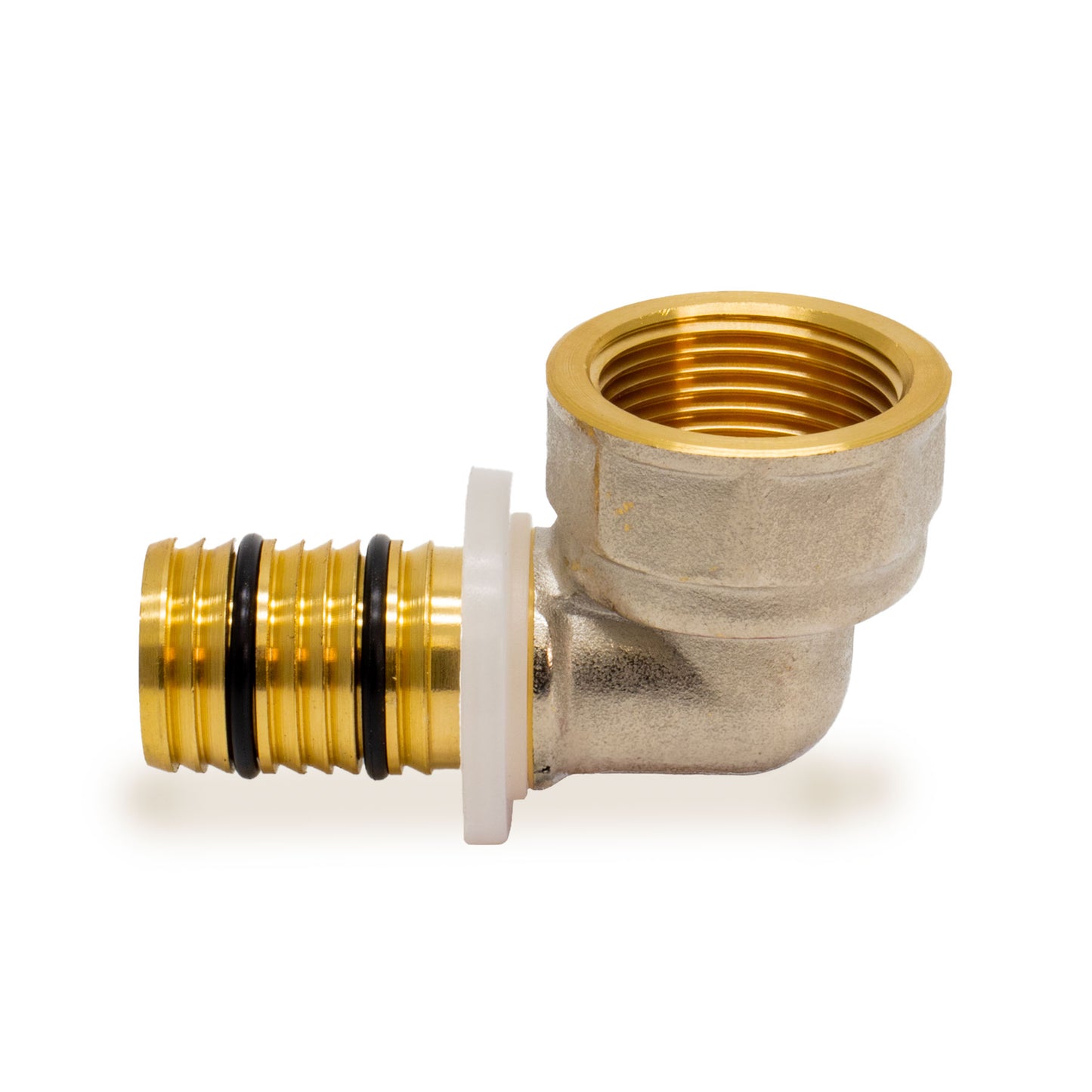 16mm x 1/2" Press Female Elbow