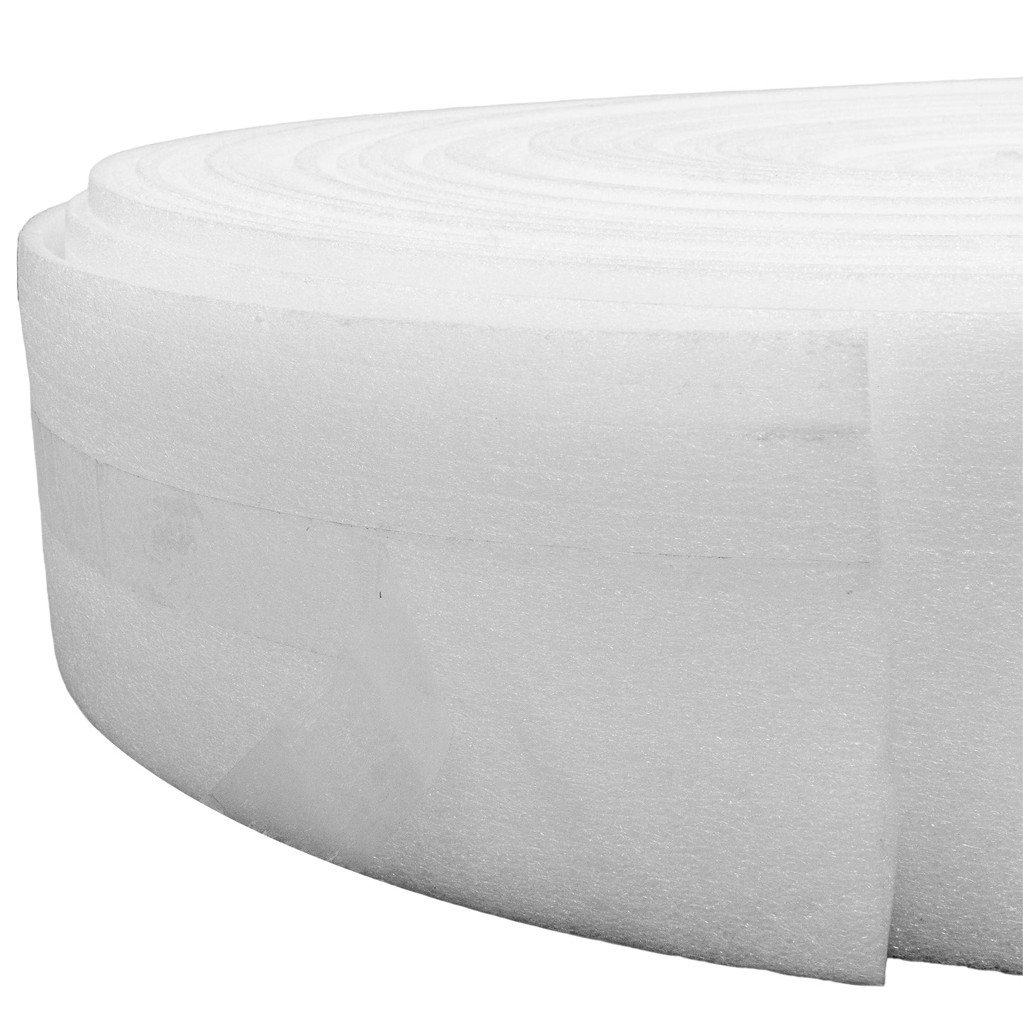 Adept White Underfloor Heating Edge Insulation Roll – 50m Length