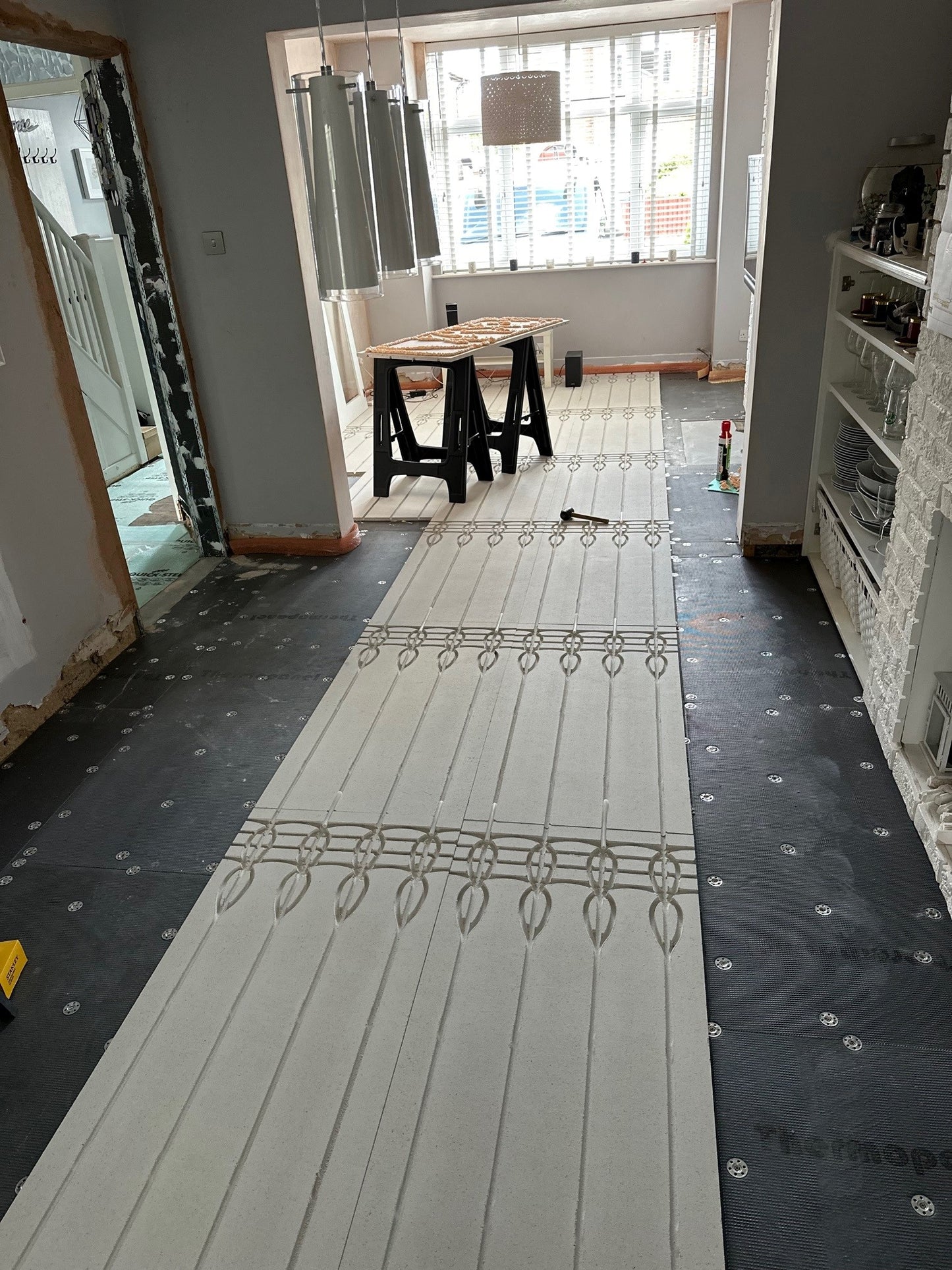 Heavy Compact Grooved Retrofix UFH Board