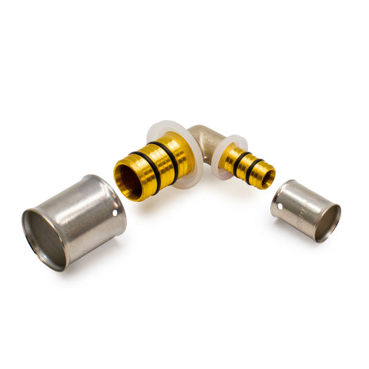 32mm x 20mm Press Elbow Reducer