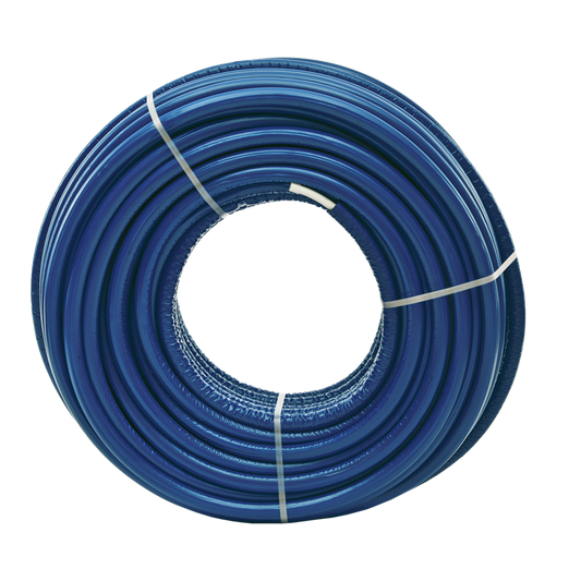 Insulated MLCP Pipe with 9mm - Blue Insulation