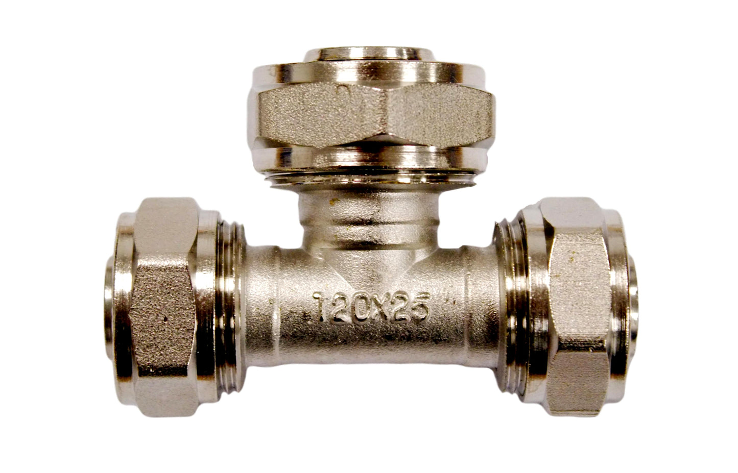 20mm x 25mm x 20mm MLCP Compression Tee with Reducer
