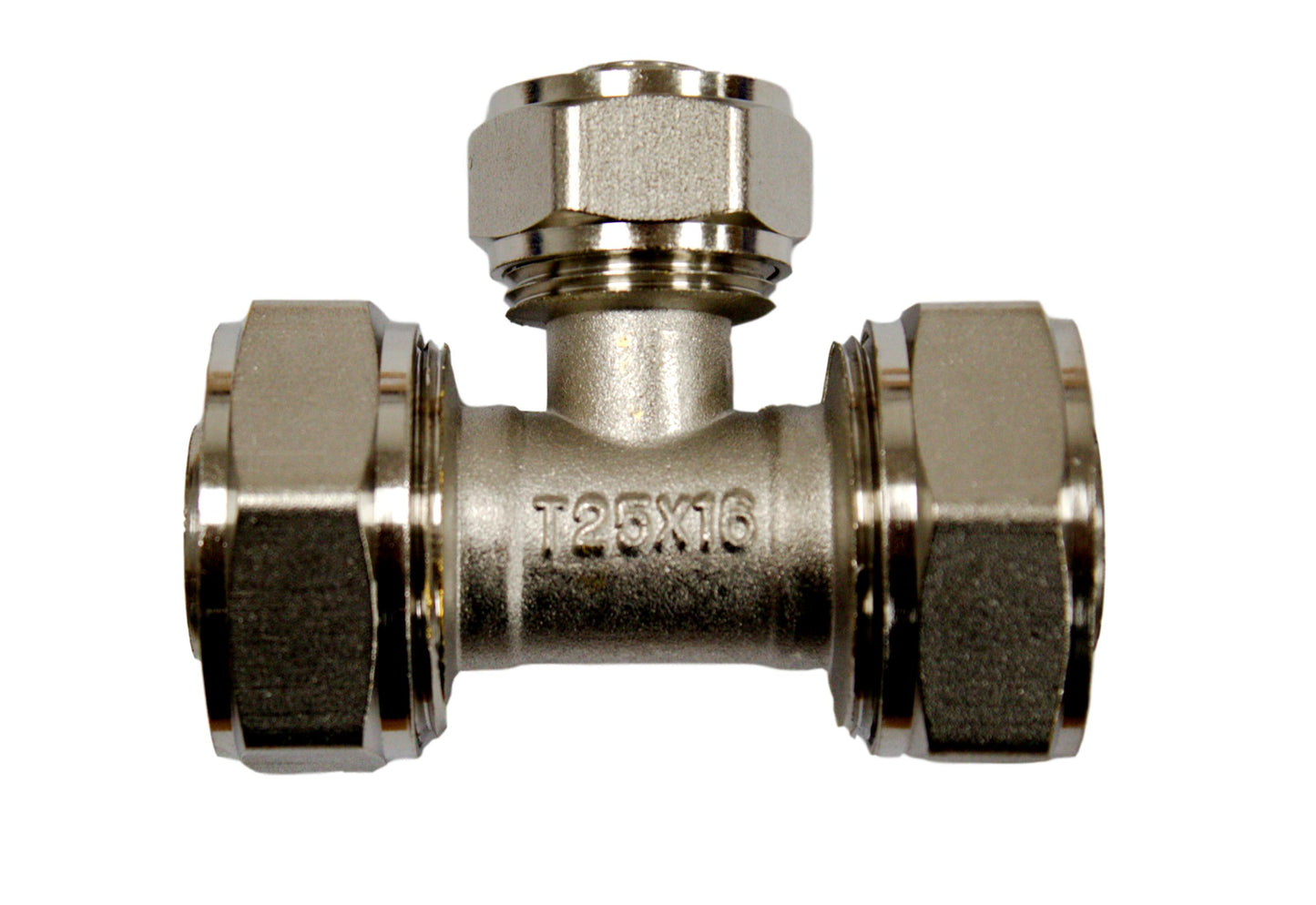 25mm x 16mm x 25mm MLCP Compression Tee with Reducer