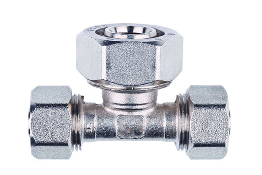 20mm x 16mm x 20mm MLCP Compression Tee with Reducer