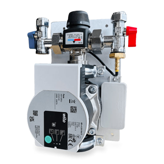 5kW single-loop underfloor heating control pack with Wilo pump
