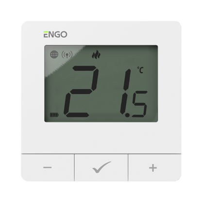 ENGO Wireless Smart Thermostat - White