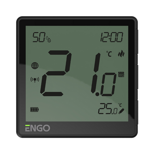 ENGO ZigBee Smart Wireless Thermostat - Black