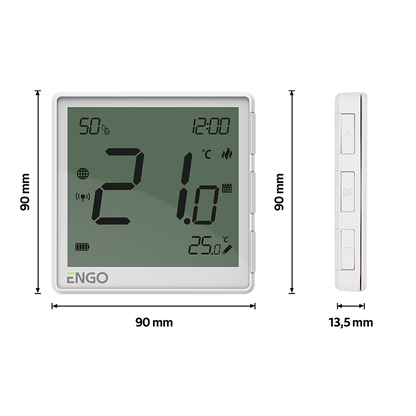 ENGO ZigBee Smart Wireless Thermostat - White