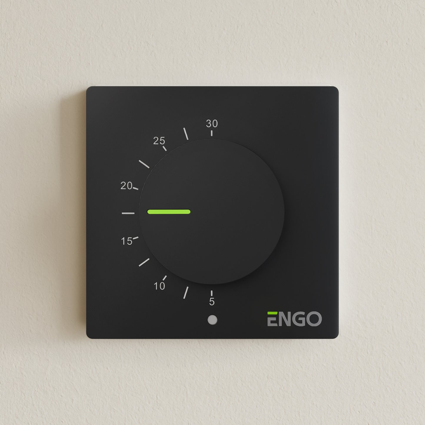 ENGO ESIMPLE Dial Thermostat - Black