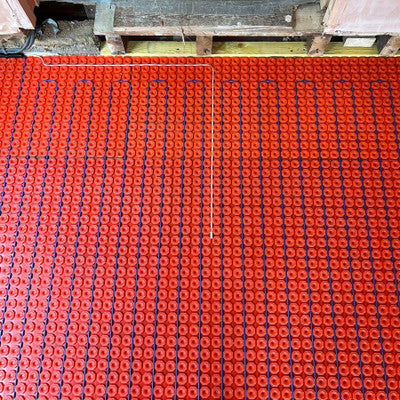 Electric Undertile Heating Cable with HeatBase Decoupling Membrane