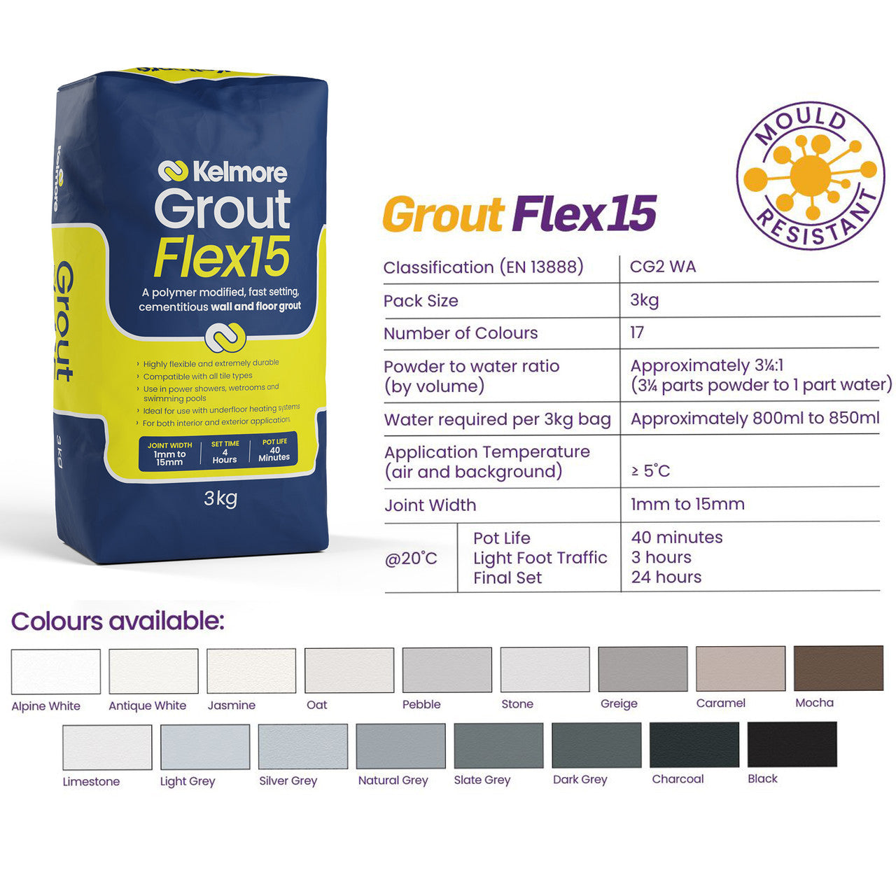 Kelmore Grout Flex15