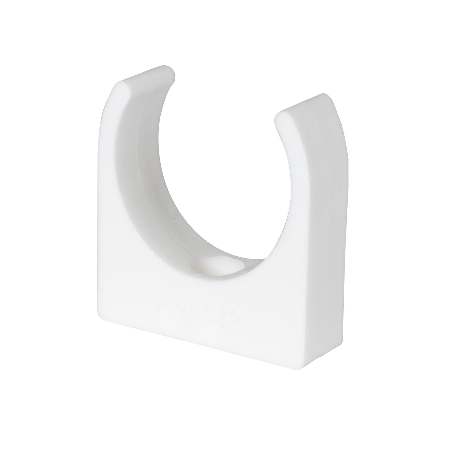 TekTools White Plastic Open Pipe Clips (200 Pack)