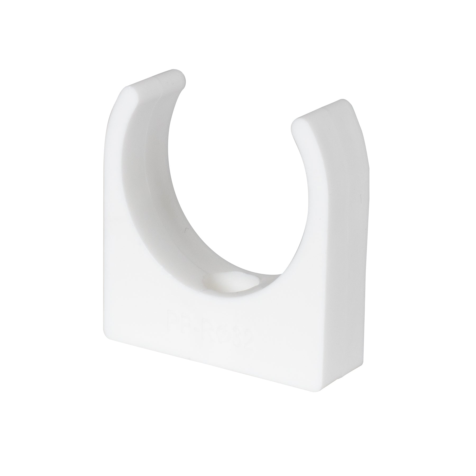 TekTools White Plastic Open Pipe Clips (200 Pack)