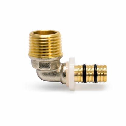 16mm x 1/2" Press Male Elbow