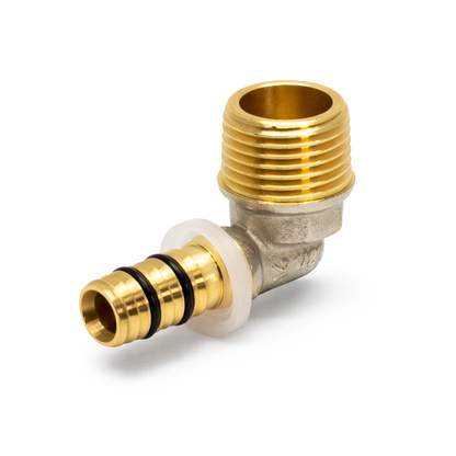 16mm x 1/2" Press Male Elbow