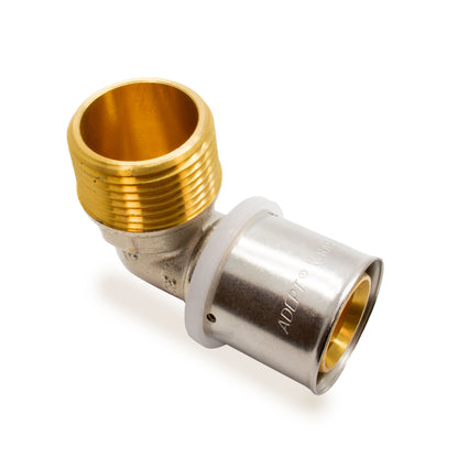 25mm x 1" Press Male Elbow