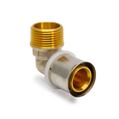 25mm x 1" Press Male Elbow