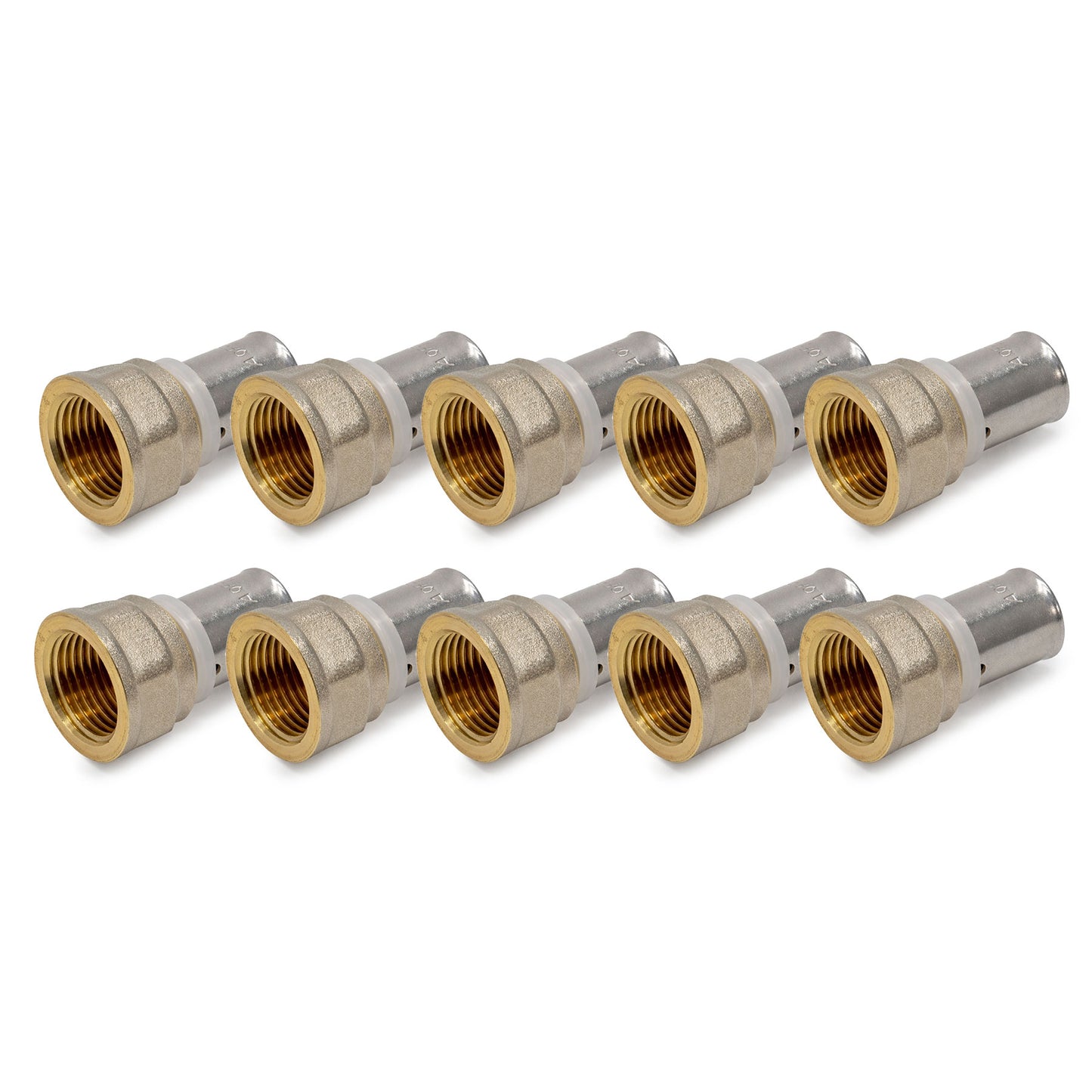 16mm x 3/4" Press Female Adapter