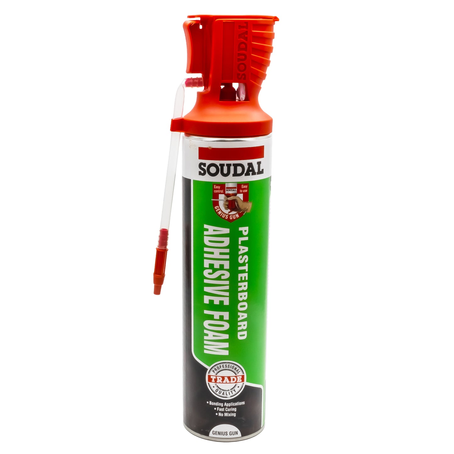 Soudal Plasterboard Adhesive Foam - Genius Gun 600ml