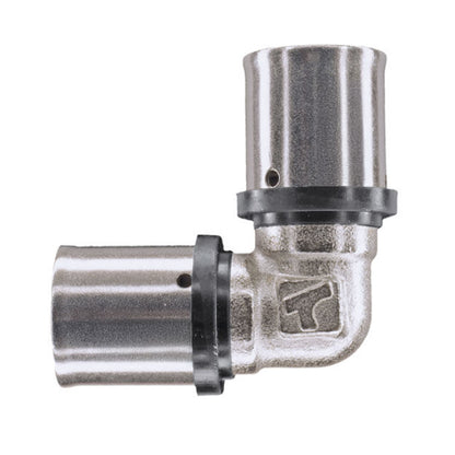 25mm MLCP Brass Press Elbow