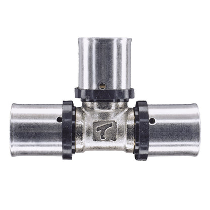 32mm MLCP Brass Press Equal Tee Fitting