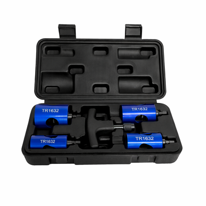 TekTools Drill Reamer Bevelling Kit - 16mm, 20mm, 25mm & 32mm