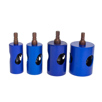 TekTools Drill Reamer Bevelling Kit - 16mm, 20mm, 25mm & 32mm