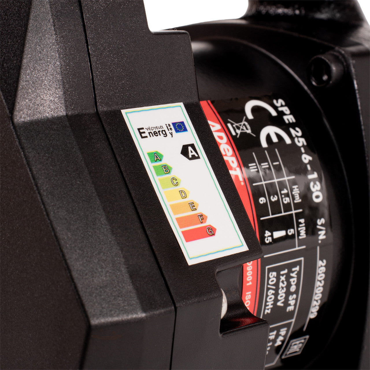 Adept Smart A-Rated Adjustable Speed Circulation Pump - 230V