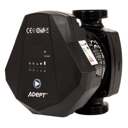 Adept Smart A-Rated Adjustable Speed Circulation Pump - 230V