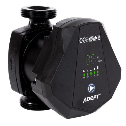 Adept Smart A-Rated Adjustable Speed Circulation Pump - 230V