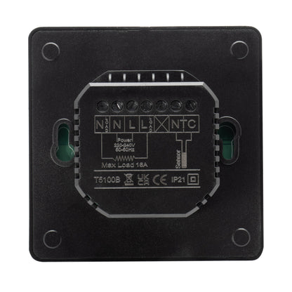 Adept Touch Programmable Thermostat - Black