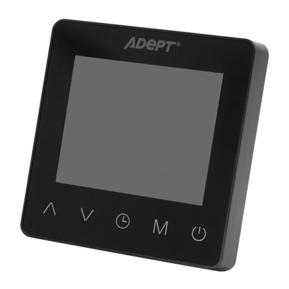 Adept Touch Programmable Thermostat - Black
