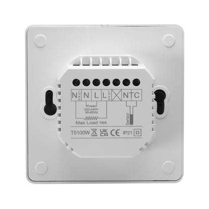 Adept Touch Programmable Thermostat - White