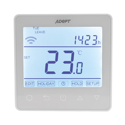 Adept T6300W Smart WiFi Thermostat - White