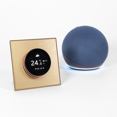 Adept Smart Dial WiFi Thermostat - Gold