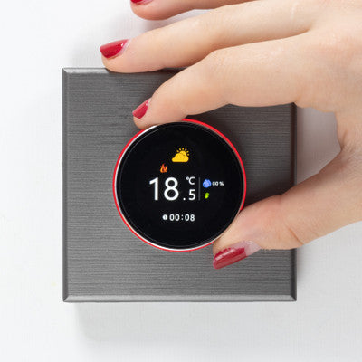 Adept Smart Dial WiFi Thermostat - Silver