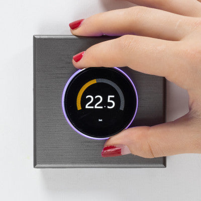 Adept Smart Dial WiFi Thermostat - Silver