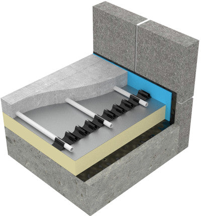 Adept AD-RAIL In Screed Grip Rail Water Underfloor Heating Kits