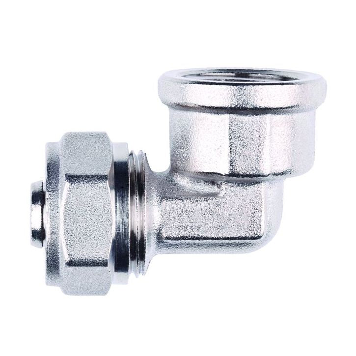 25mm x 1" MLCP Compression Female Elbow Adaptor 90 deg