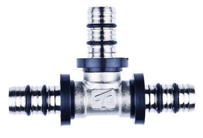 16mm MLCP Brass Press Equal Tee Fitting