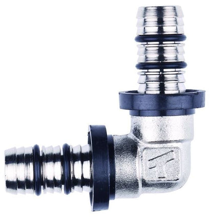 16mm MLCP Brass Press Elbow