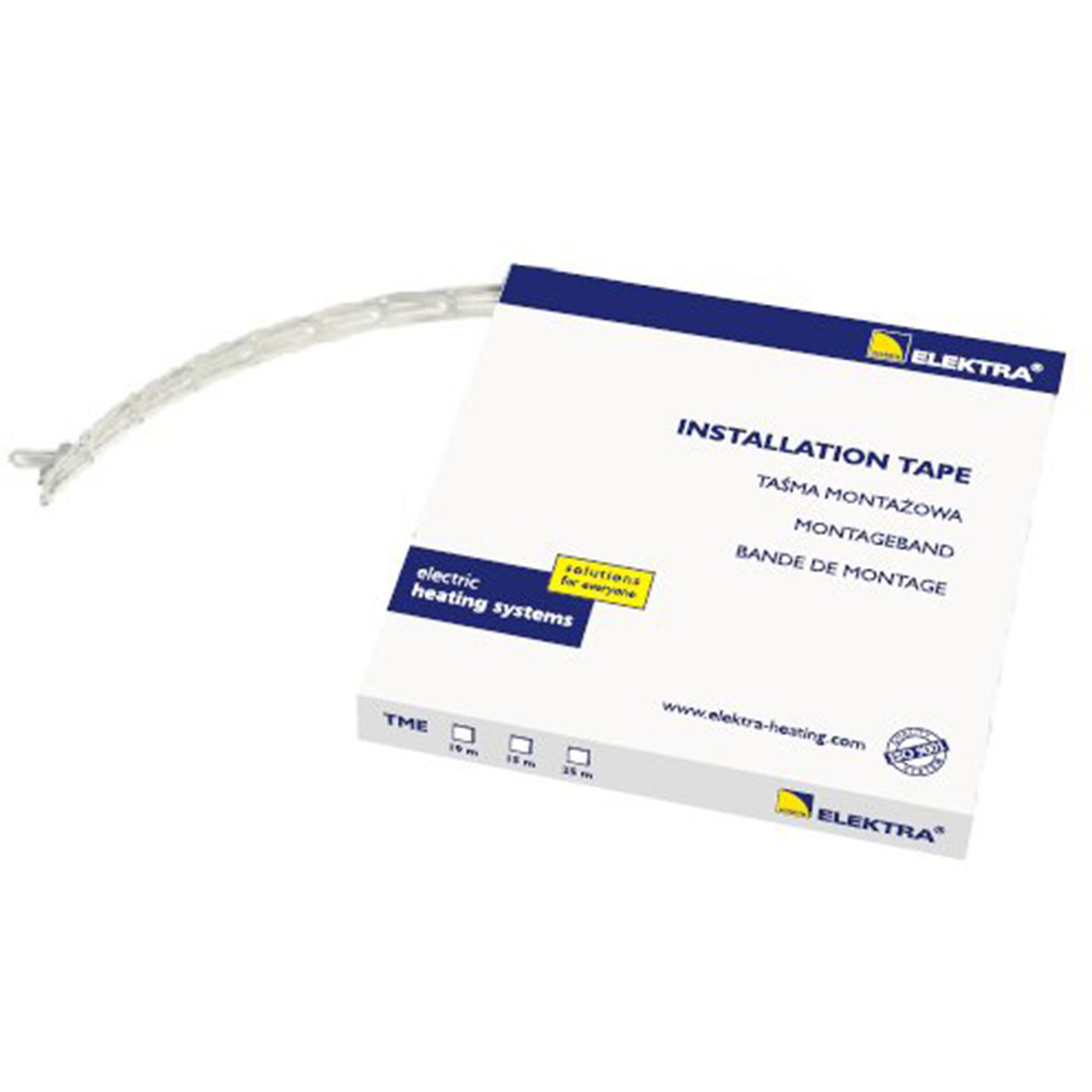 Aluminium Fixing Strap - 0.8mm