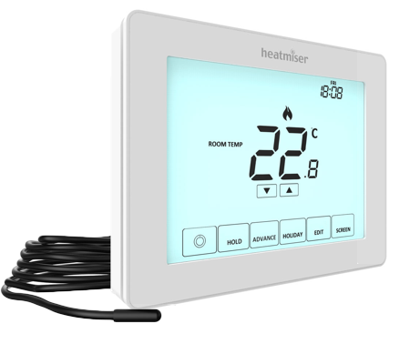 Programmable Digital Touchscreen Thermostat - 230V - Electric UFH