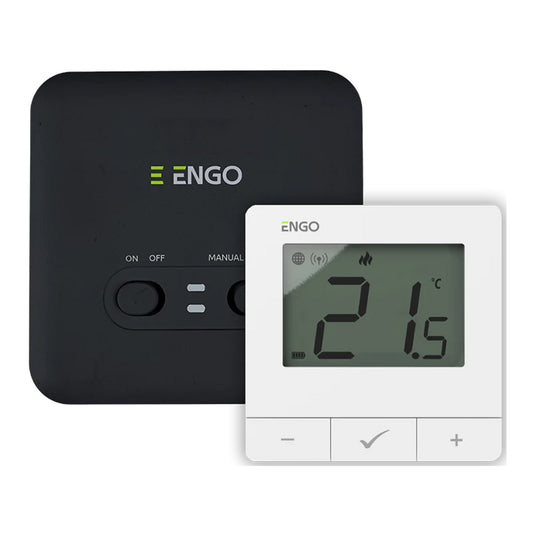 ENGO Wireless Smart Thermostat - White